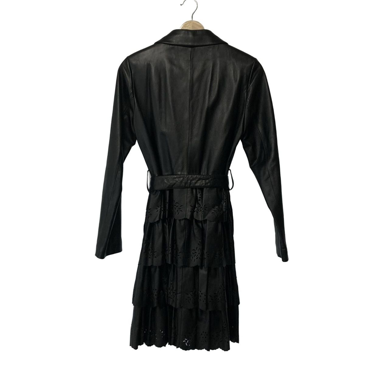 美品 定価15万 north beach ノースビーチ ラムレザー ロングコート 美品 定価15万 north beach ノースビーチ ラムレザー ロングコート