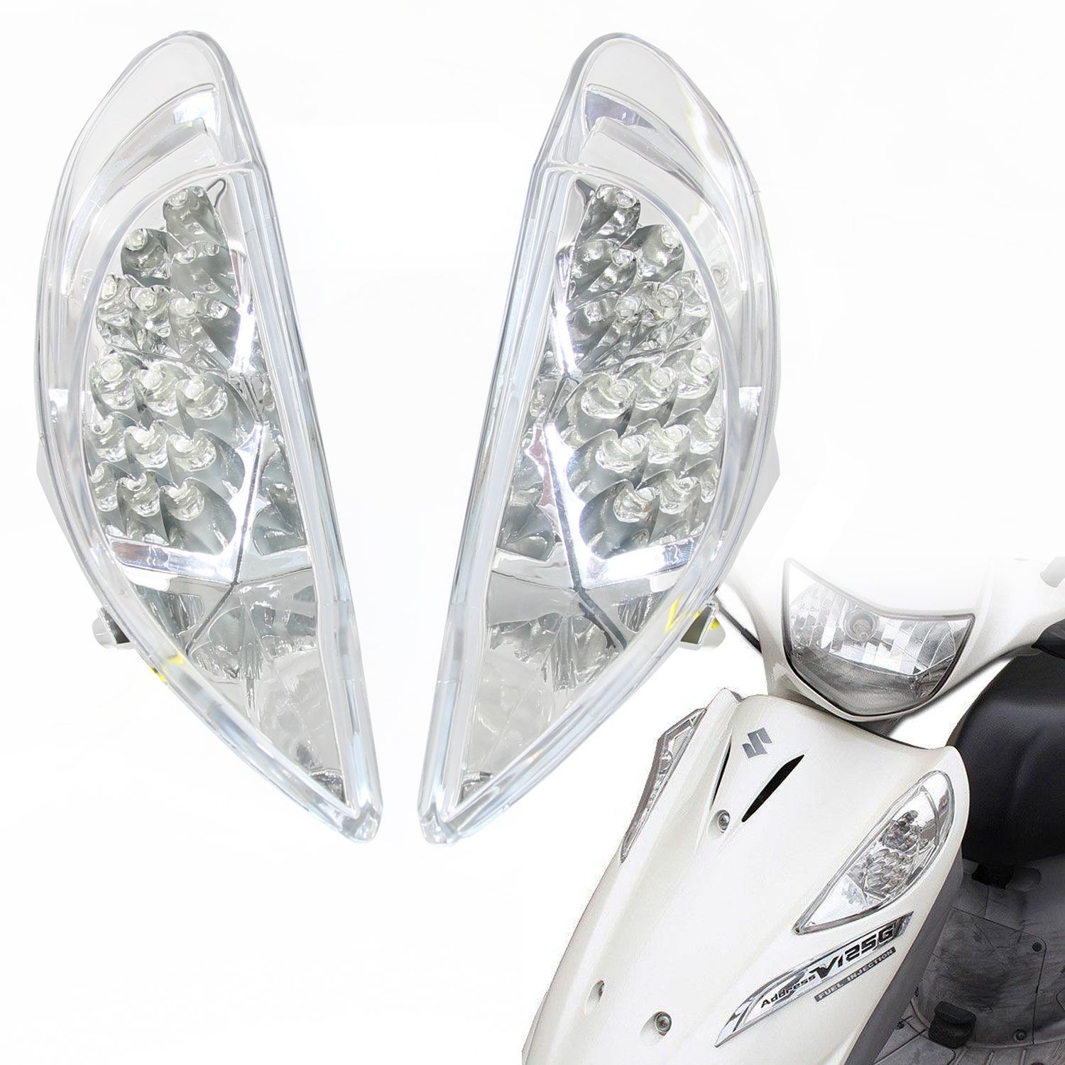 アドレスV125/G CF46A LED仕様 フロントウインカー テールライト