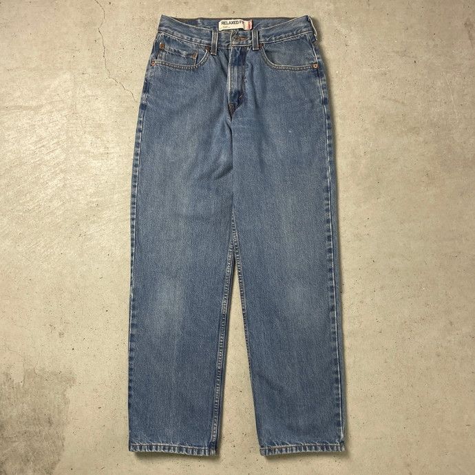 00年代 Levi's リーバイス 550 デニムパンツ テーパード ワイド バギー メンズW31