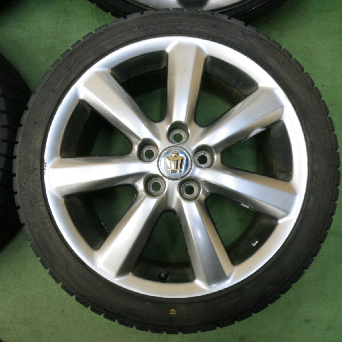 バリ溝！21年！9分☆トヨタ 18 クラウン アスリート 純正 225/45R18