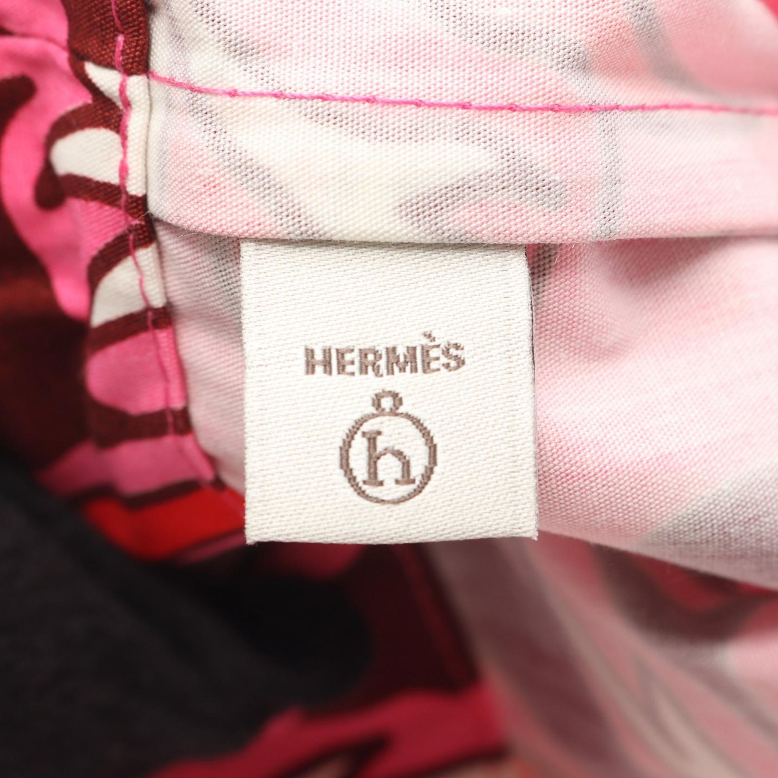 エルメス HERMES ポーチ プティアッシュ シルク ポーチ レディース 未