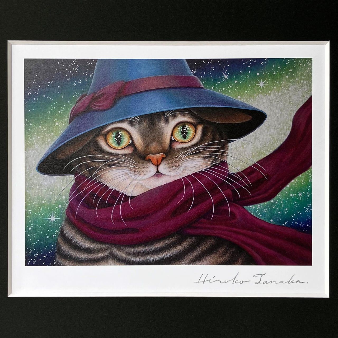 猫の絵画 複製画