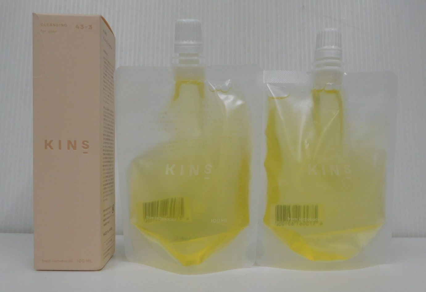 KINS クレンジングオイル 100ml 本体、詰め替えセット キンズ（KINS