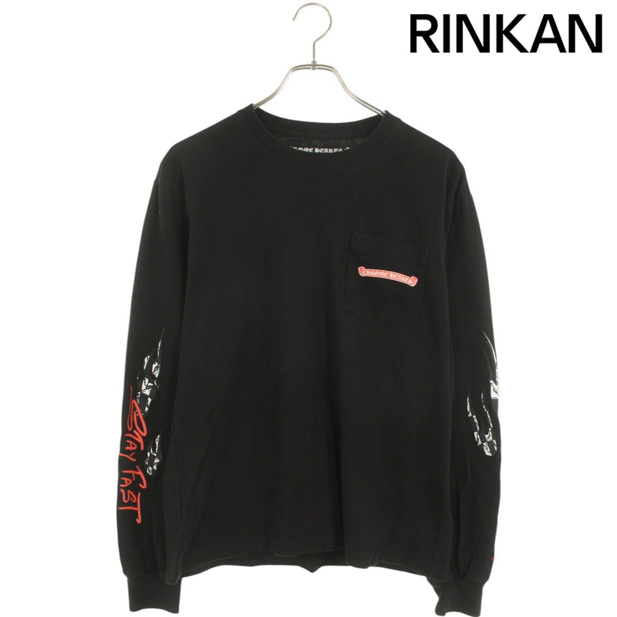 クロムハーツ PPO STAY FAST RACE TEAM LS MATTY BOYステイファストプリント長袖カットソー メンズ M