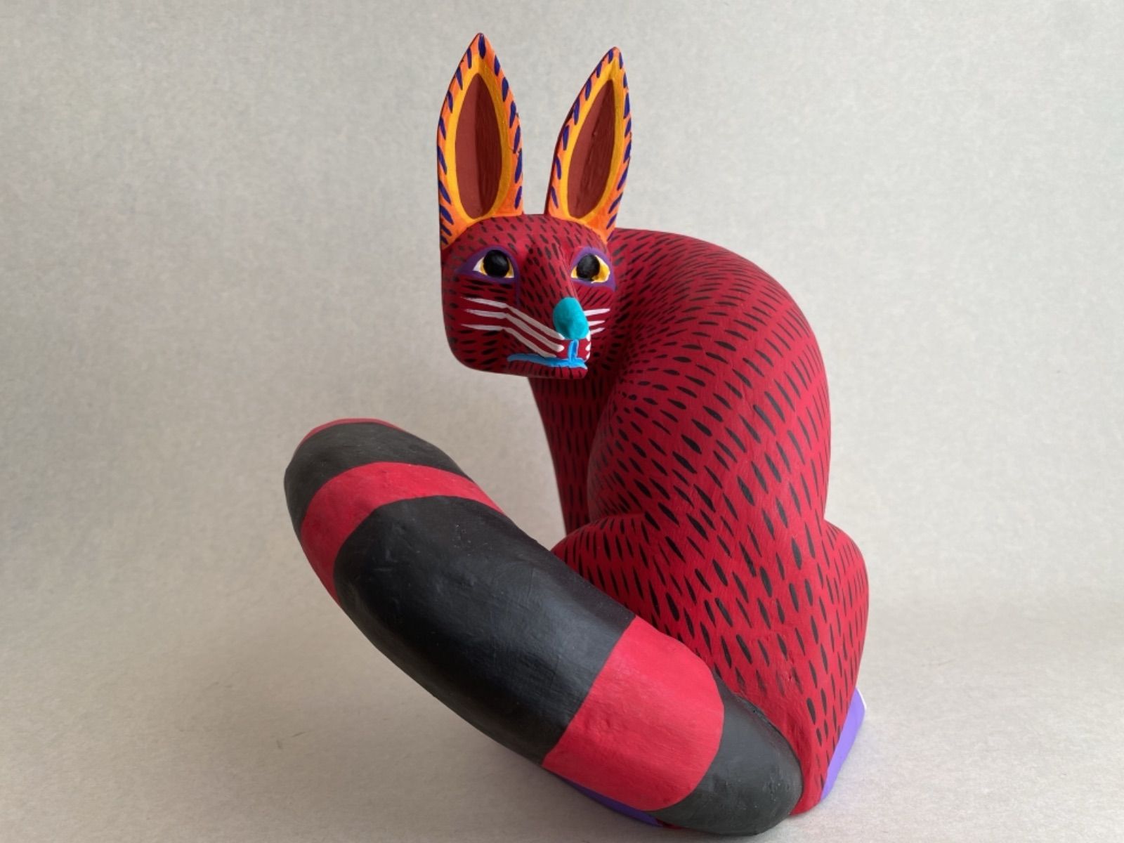 アレブリヘス メキシコ工芸品【しっぽを巻いたキツネ】⭐️サイズ大