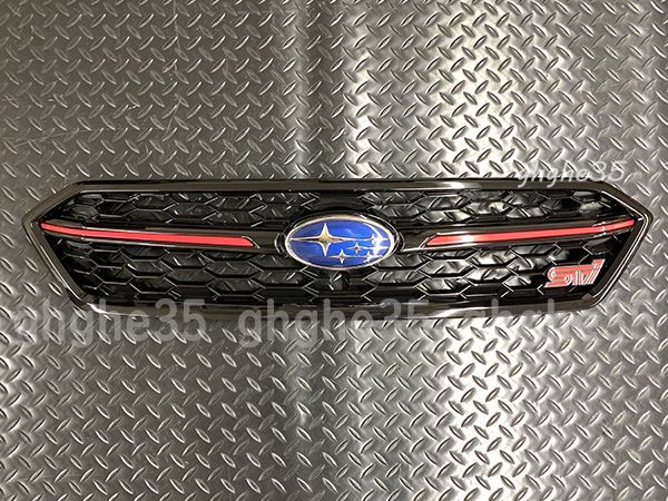スバル 純正 WRX STI VAB EJ20 チェリー レッド モール エンブレム ファイナル エディション フロント グリル wrx 検 マフラー タイヤ ドア