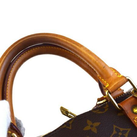 【中古】 ルイヴィトン LOUIS VUITTON キーポル 55 ボストンバッグ ハンド ショルダー 2WAY モノグラム レザー パドロック M41424 16BD244
