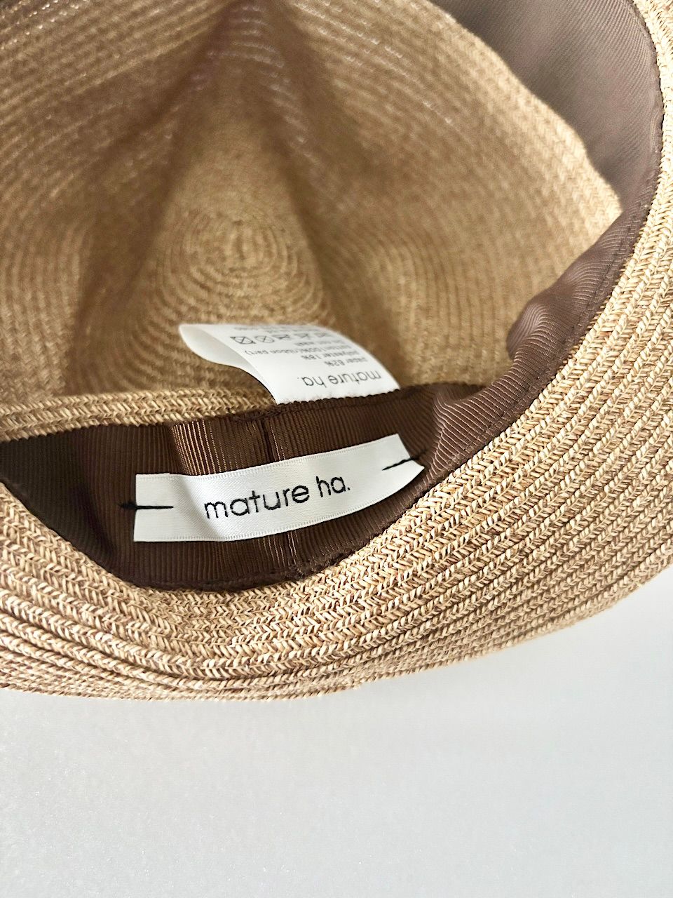 値下げ】【美品】mature.ha BOXED HAT MBOX-105 - メルカリ