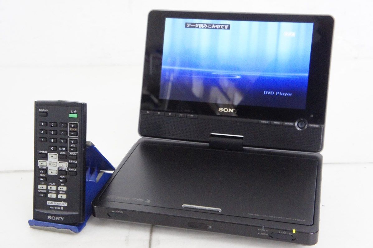 SONYソニー 8V型 ポータブルDVDプレーヤー DVP-FX860DT