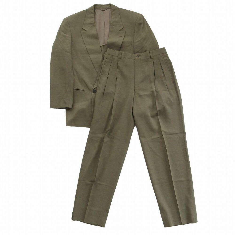 LANVIN ランバン☆ヴィンテージ スカートスーツ ダブル バブリー