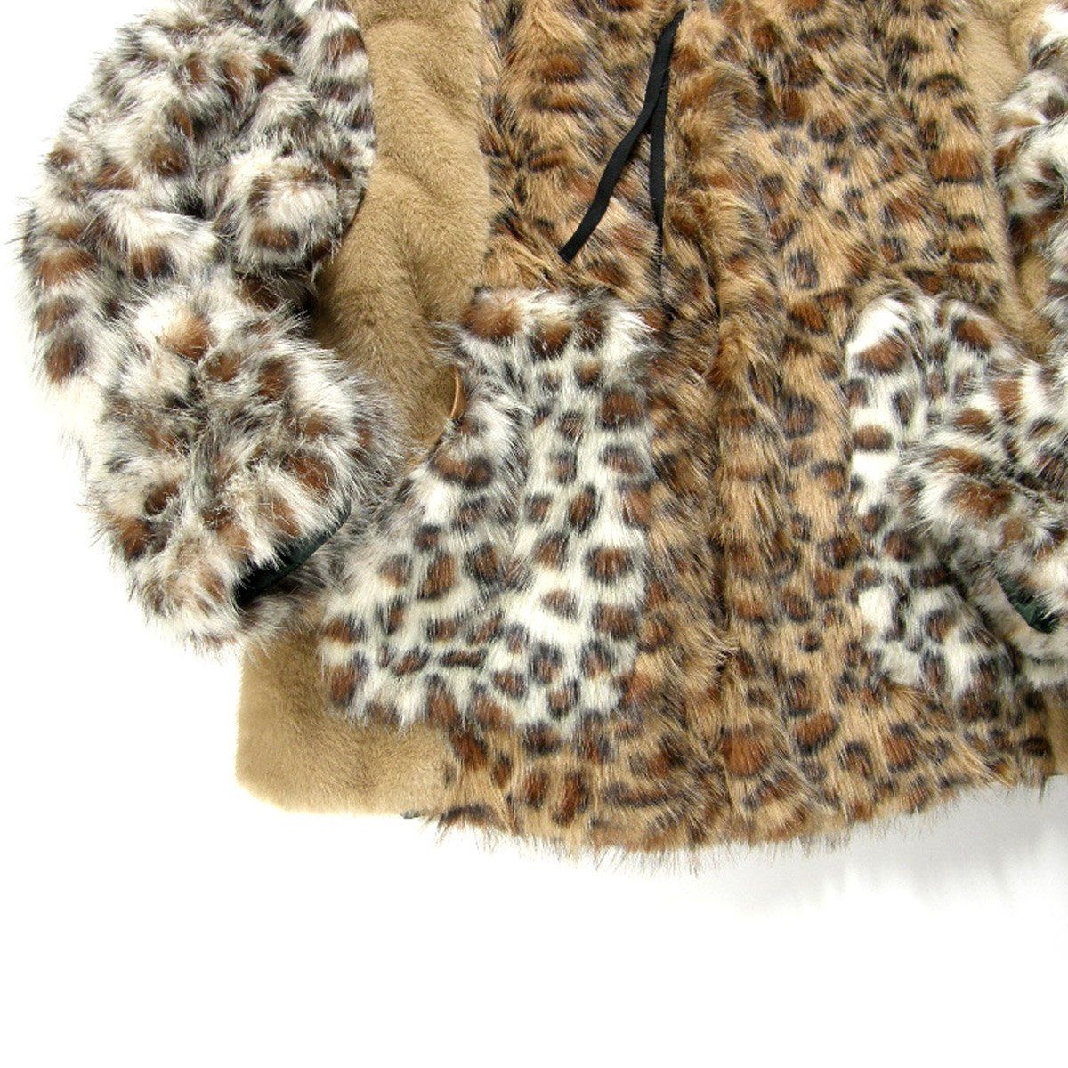 etsinta エシンタ ブロッキングファーZIPコート etsinta（エシンタ）の「【etsinta/エシンタ】ブロッキングファーZIP