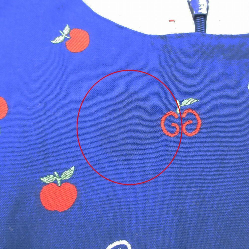 GUCCI ノースリーブ ワンピース ライトブルー アウトレット ブルー（青）系 GUCCI(グッチ) ワンピース