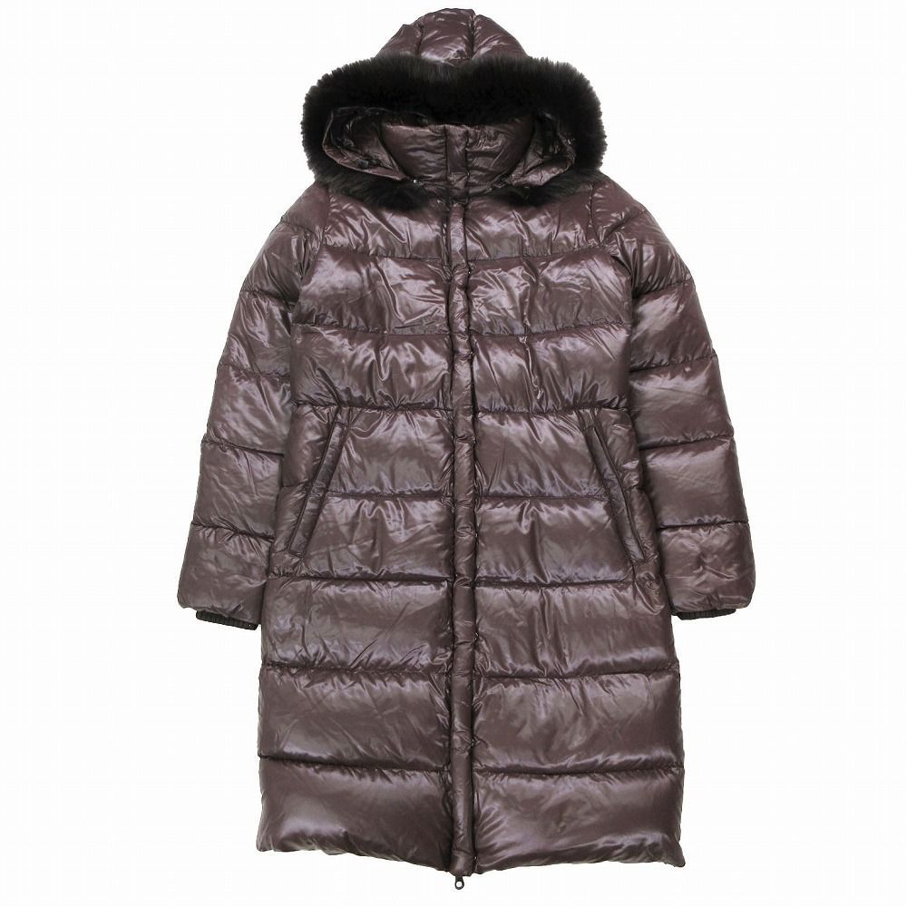 DUVETICA DENEB デュベティカ　デネブ　ロングダウン　黒　40 デュペティカ デネブ ダウンコート ロング 40 ブラックファーロング