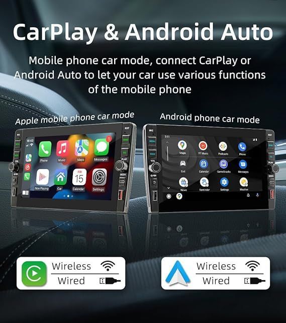 インチ カーラジオ 0 タッチスクリーン オーディオ : Android | Auto ヤマダモール 、 XTevu CarPlay カーステレオシステム - プレーヤー