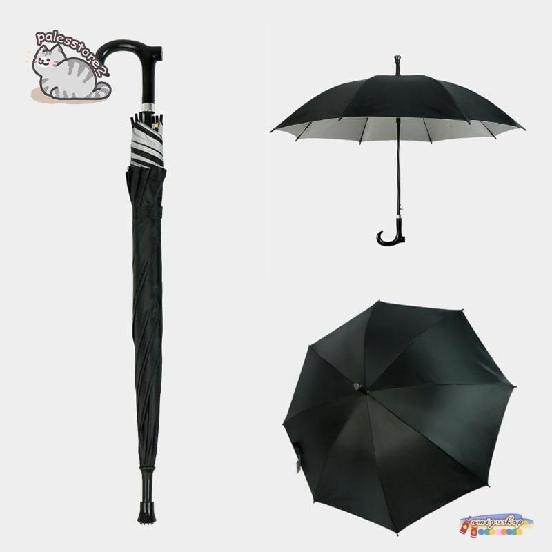ステッキ 傘 長傘 ステッキ傘 仕込み杖 つえ傘 晴雨兼用 男女兼用 軽量 メンズ レディース お年寄り 雨具 無地 敬老の日 プレゼントliu03LMQ433注目シリーズ