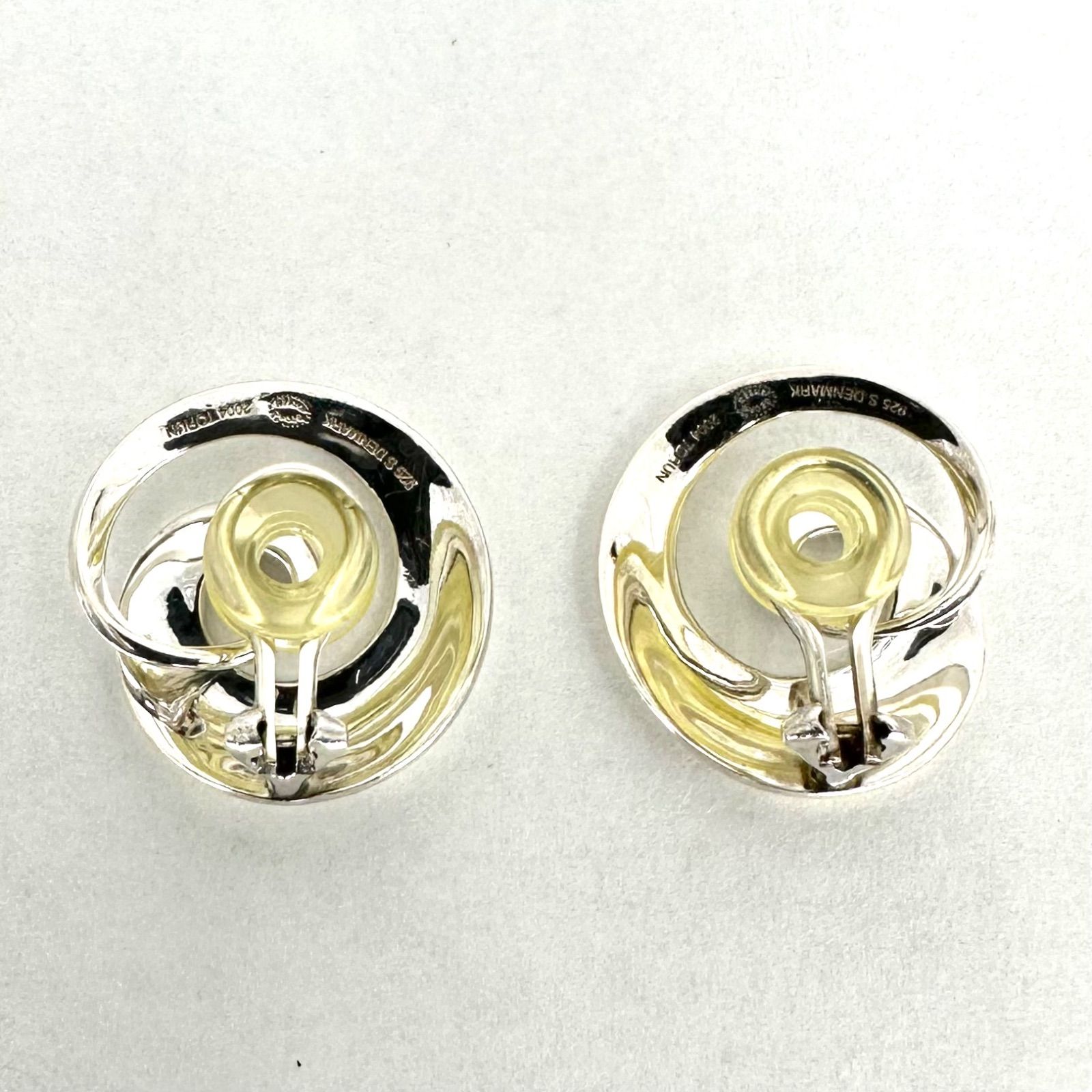 ☆美品☆ジョージジェンセン☆343☆トールン☆イヤリング☆TORUN☆925 