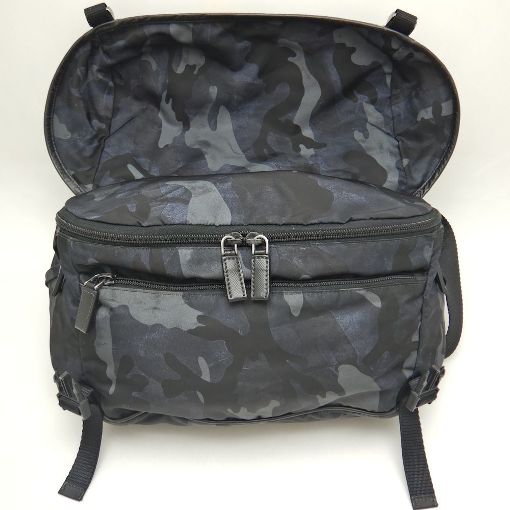 PRADA プラダ VA0991 メッセンジャーバッグ テスート ナイロン BLEU