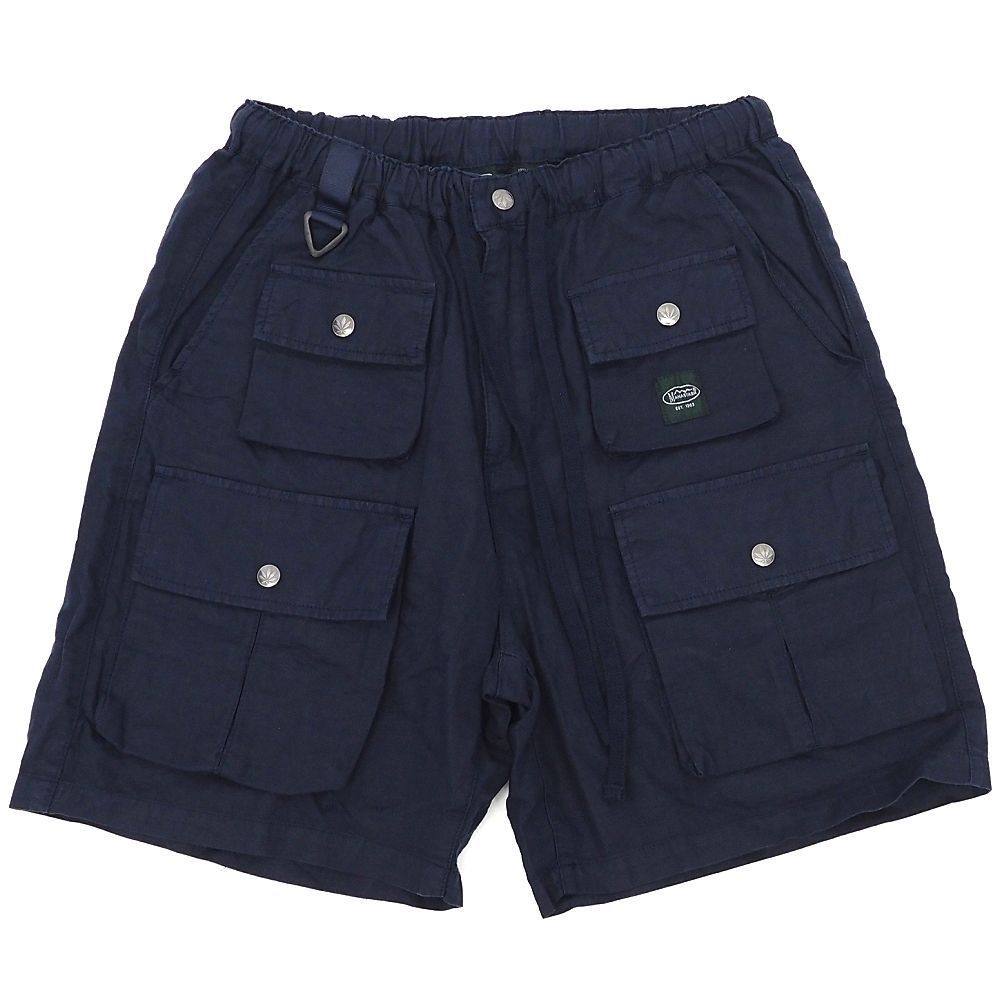 MANASTASH ヘンプポップショーツ サイズ JPN M ネイビー 792-4113003 ショートパンツ マナスタッシュ メンズ 5F18 G06381 KUG01