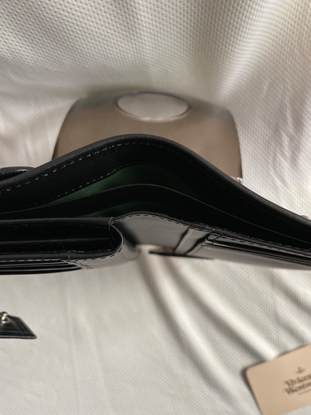 ヴィヴィアンウエストウッド 折り財布 緑チェック柄 - メルカリ