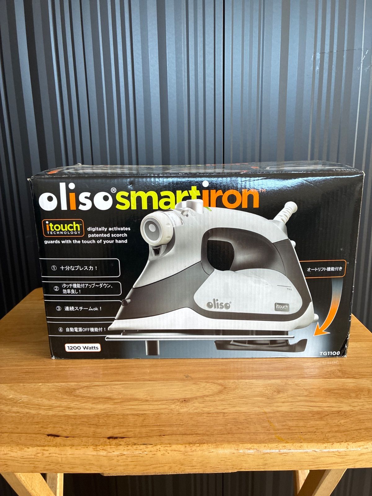 新品未使用】oliso オリソー スマートアイロン TG1100 - メルカリ