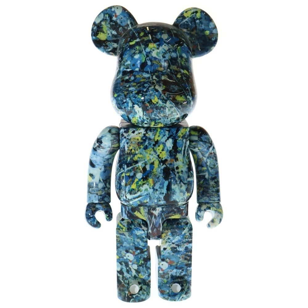 MEDICOM TOY - ベアブリック ジャクソン ポロック Ver.2.0 100% &amp; 400% Jackson Pollock Studio × MY FIRST BE@RBRICK B@BYの初コラボ