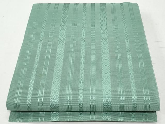 平和屋着物□極上 夏物 本場筑前博多織 つけ帯 紗献上 紫苑色地