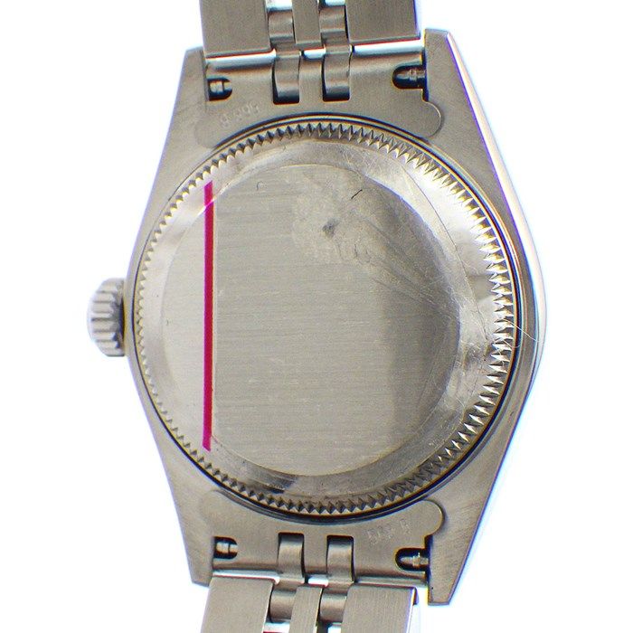 ロレックス Rolex 腕時計 デイトジャスト 79174 F番 2003年 イエローシェル文字盤 ローマンインデックス デイト K18WG SS 自動巻き 【中古】 ROLEX - ロレックス Rolex 腕時計 デイトジャスト 79174 F番 2003年