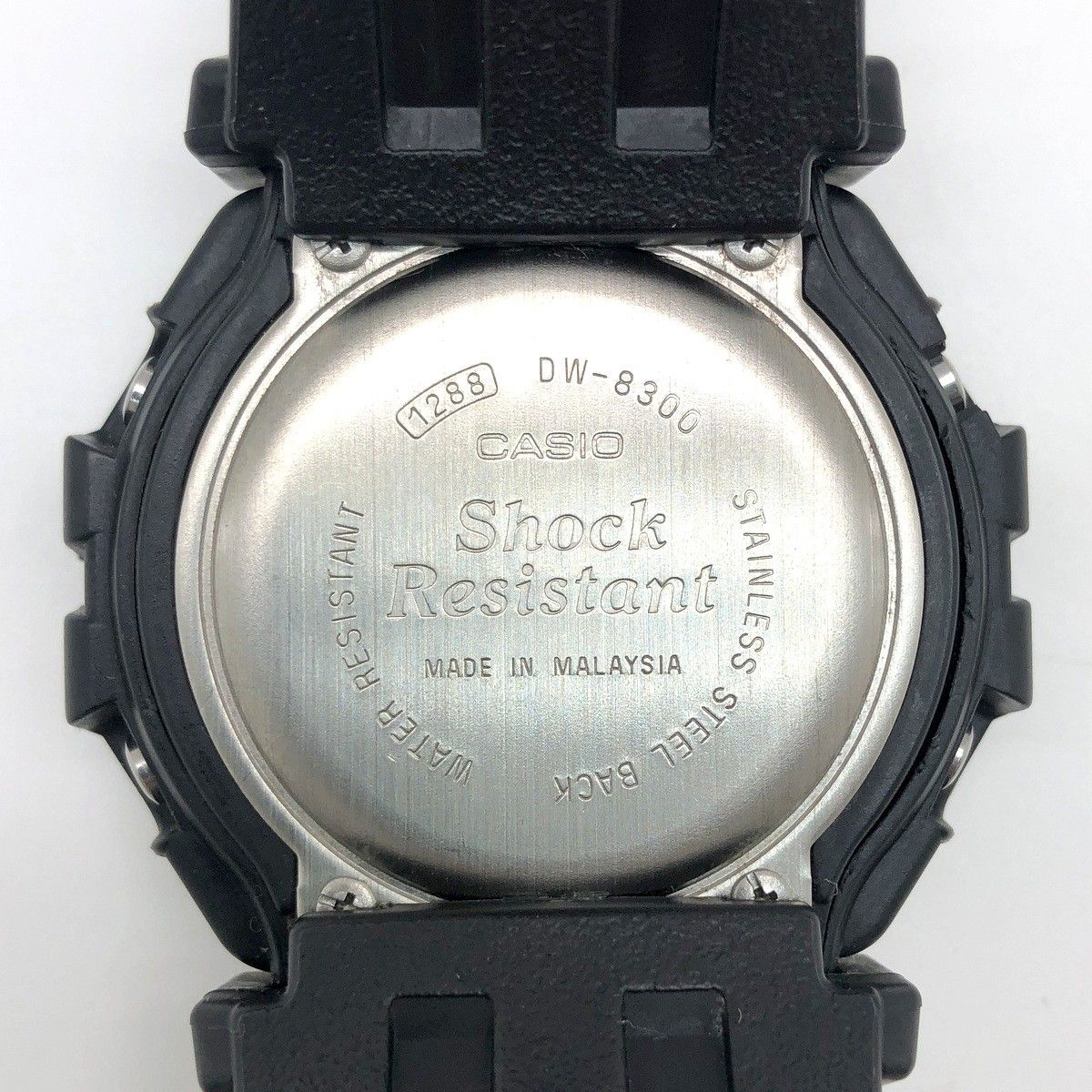 G-SHOCK ジーショック CASIO カシオ 腕時計 DW-8300-1V M1288 海外200M インラインホッキー 2代目ガンダム セカンド