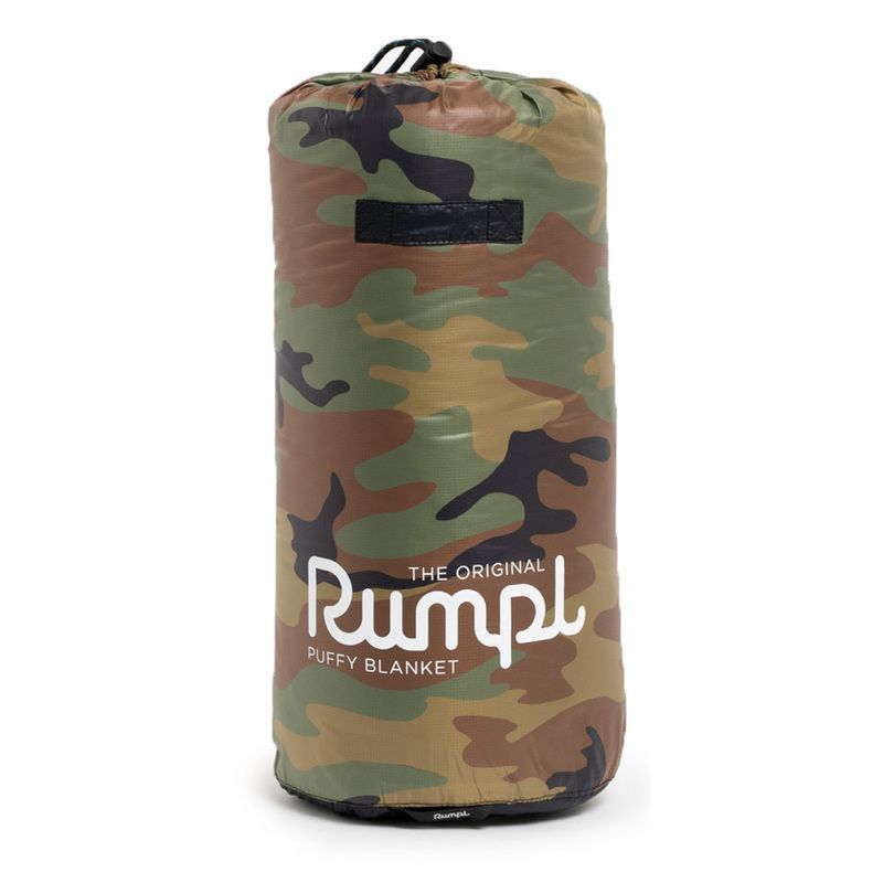 Rumpl ランプル キルトブランケット ブランケット 収納袋付き 迷彩