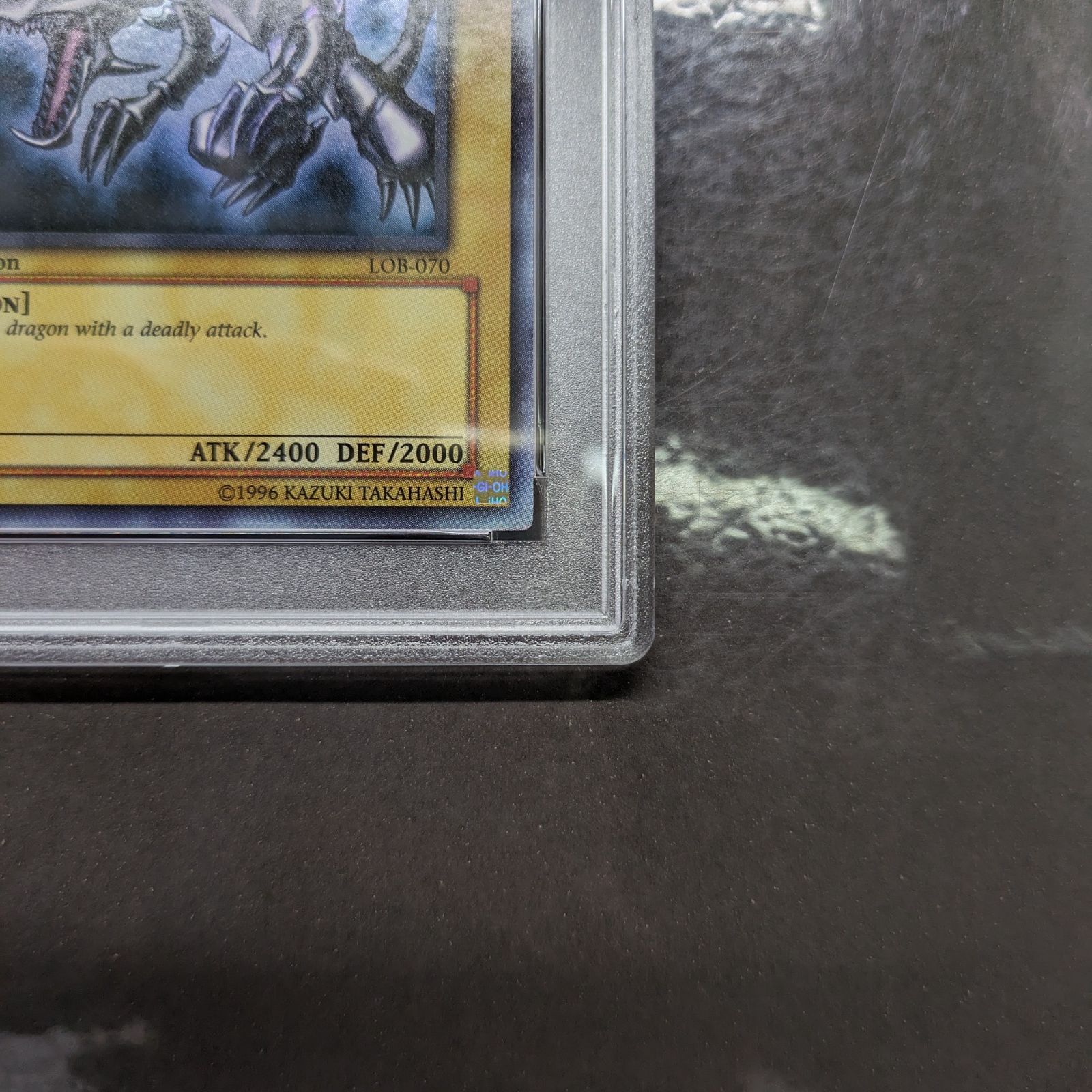 遊戯王 PSA10 アジア版 真紅眼の黒竜 LOB-070 1st Edition A001