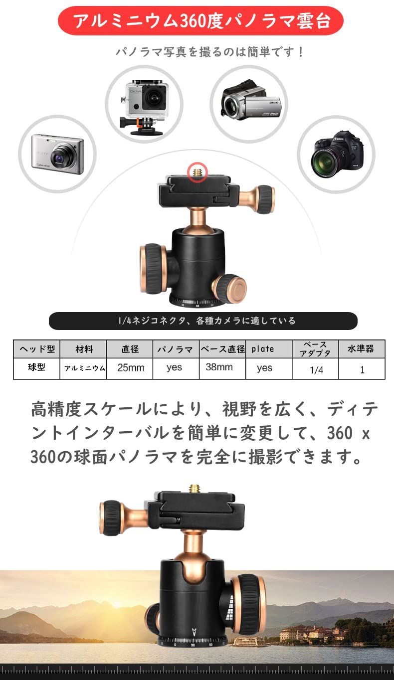 Say good カメラ三脚 俯瞰撮影 一眼レビデオフカメラ卓上 三脚