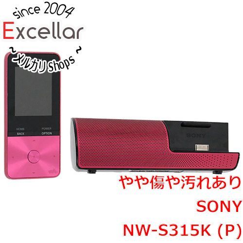 bn:9] SONYウォークマン Sシリーズ NW-S315K(P) ビビッドピンク/16GB