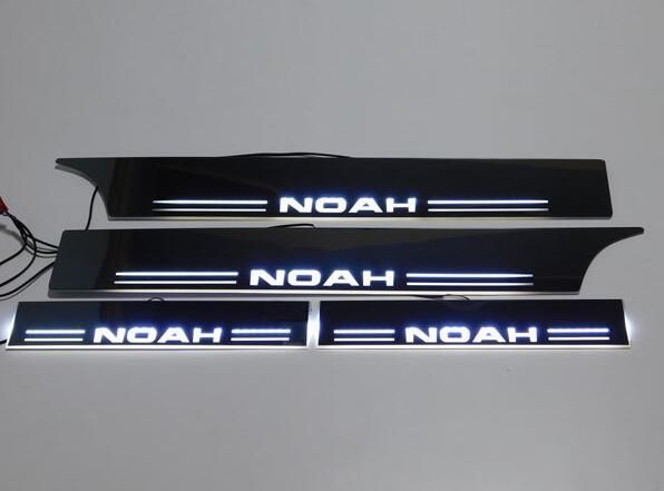 TOYOTA ノア NOAH 80 85系 LED スカッフプレート白シーケンシャル 鏡面 ブルー 自動車 車 パーツ 電装 流れる 発光 明る 光る  ４点セット - メルカリ