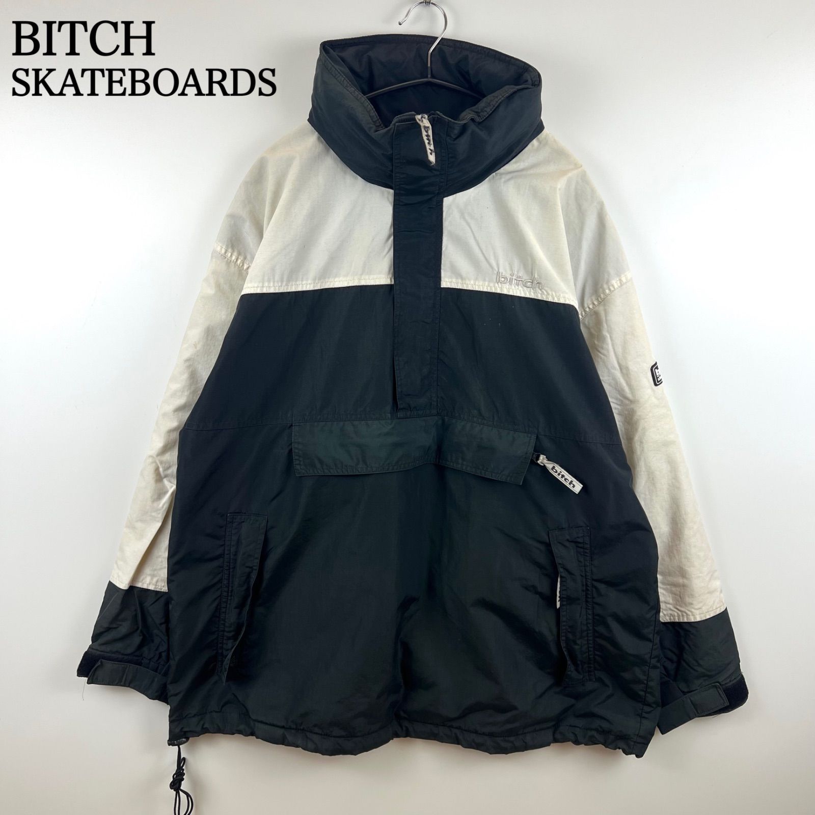 BITCH SKATEBOARDS 00s anorak nylon jacket L ビッチスケートボード