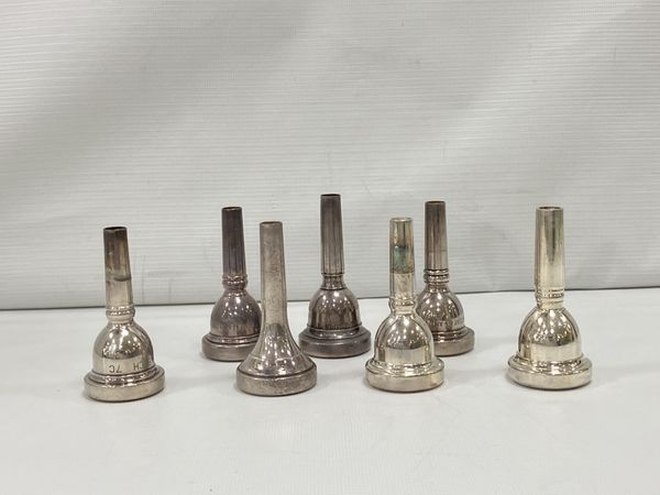Vincent Bach YAMAHA その他 トロンボーン用 マウスピース 合計7点セット 楽器 中古 H7679770