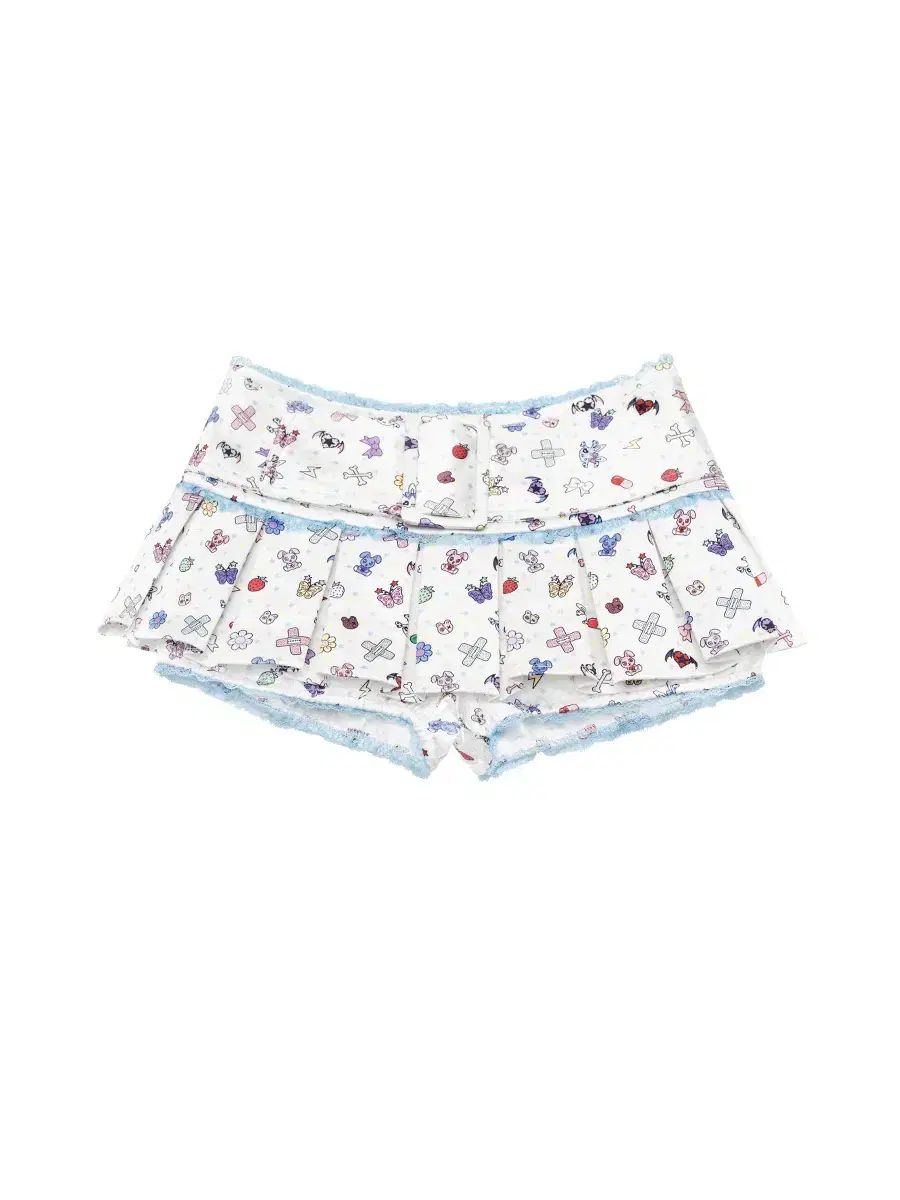 CFIERCE C ピアス STICKER PLEATED SKIRT