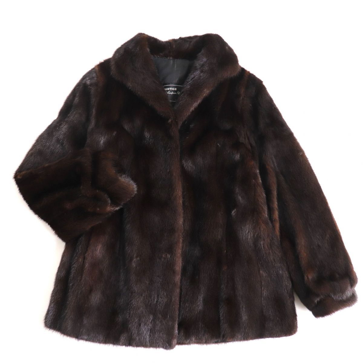 極美品☆CANADA Majestic MINK カナダマジェスティック 裏地花柄