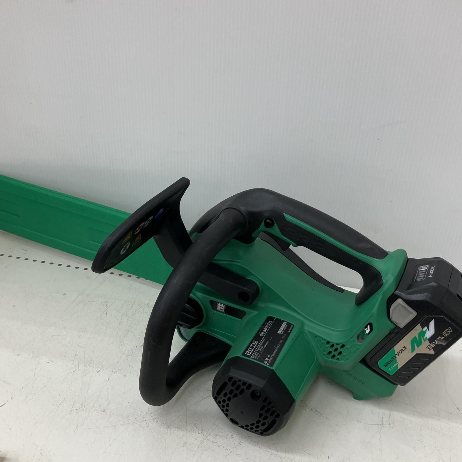 △△日立工機 300mm 36V コードレスチェンソー マルチボルトバッテリー1個付 CS3630DA