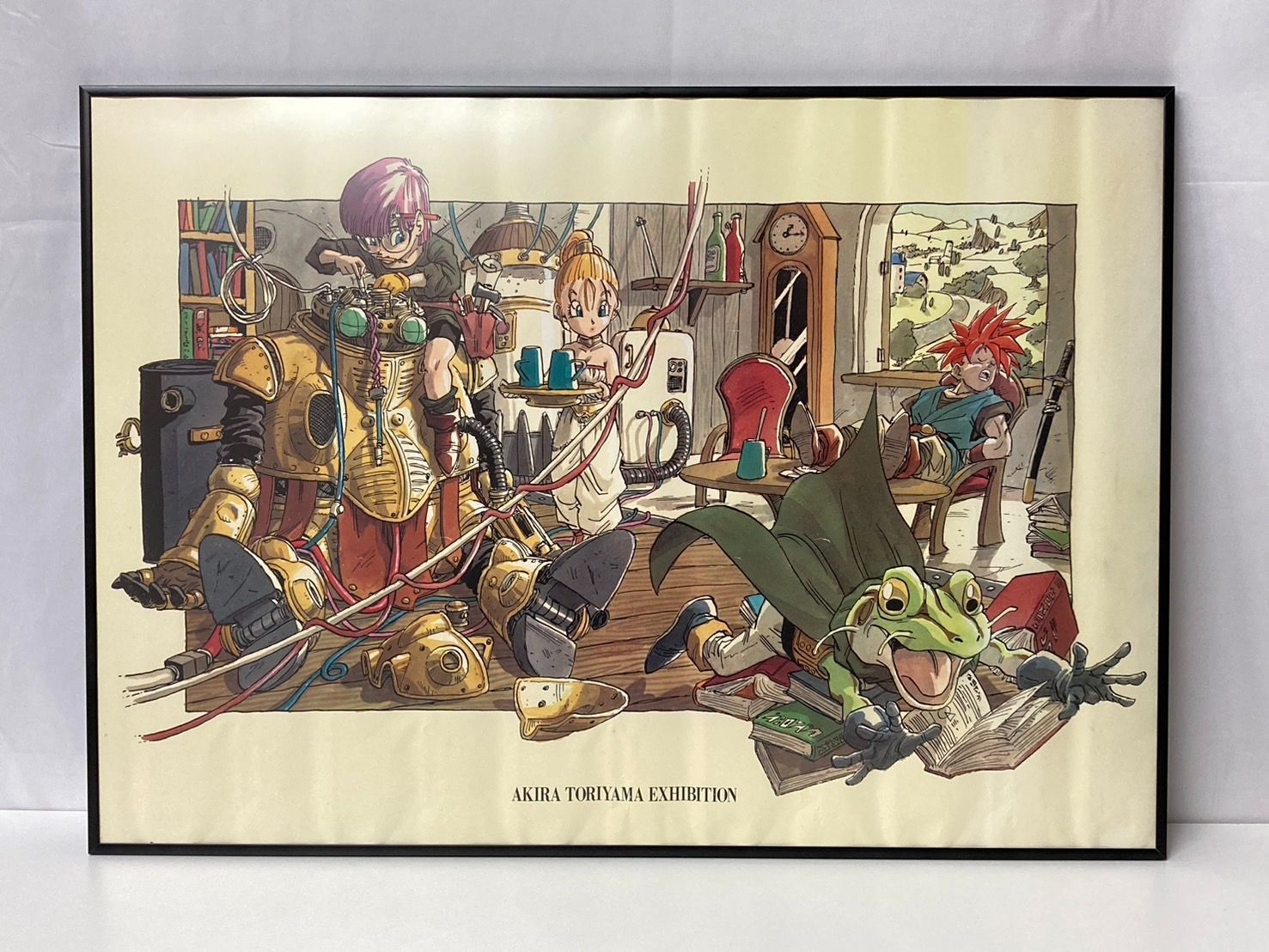 鳥山明 クロノトリガー B2ポスター 鳥山明の世界展 パネル付き 【公式 