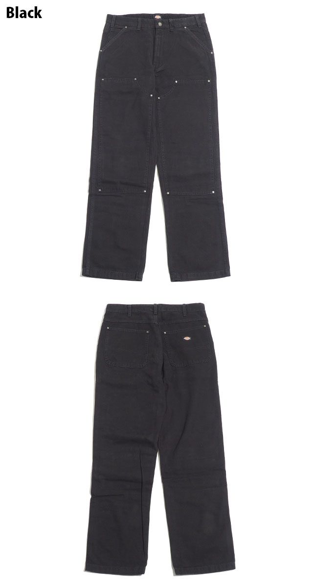 DICKIES ディッキーズ DUR02 ダブルフロント ダックパンツ ダブルニー
