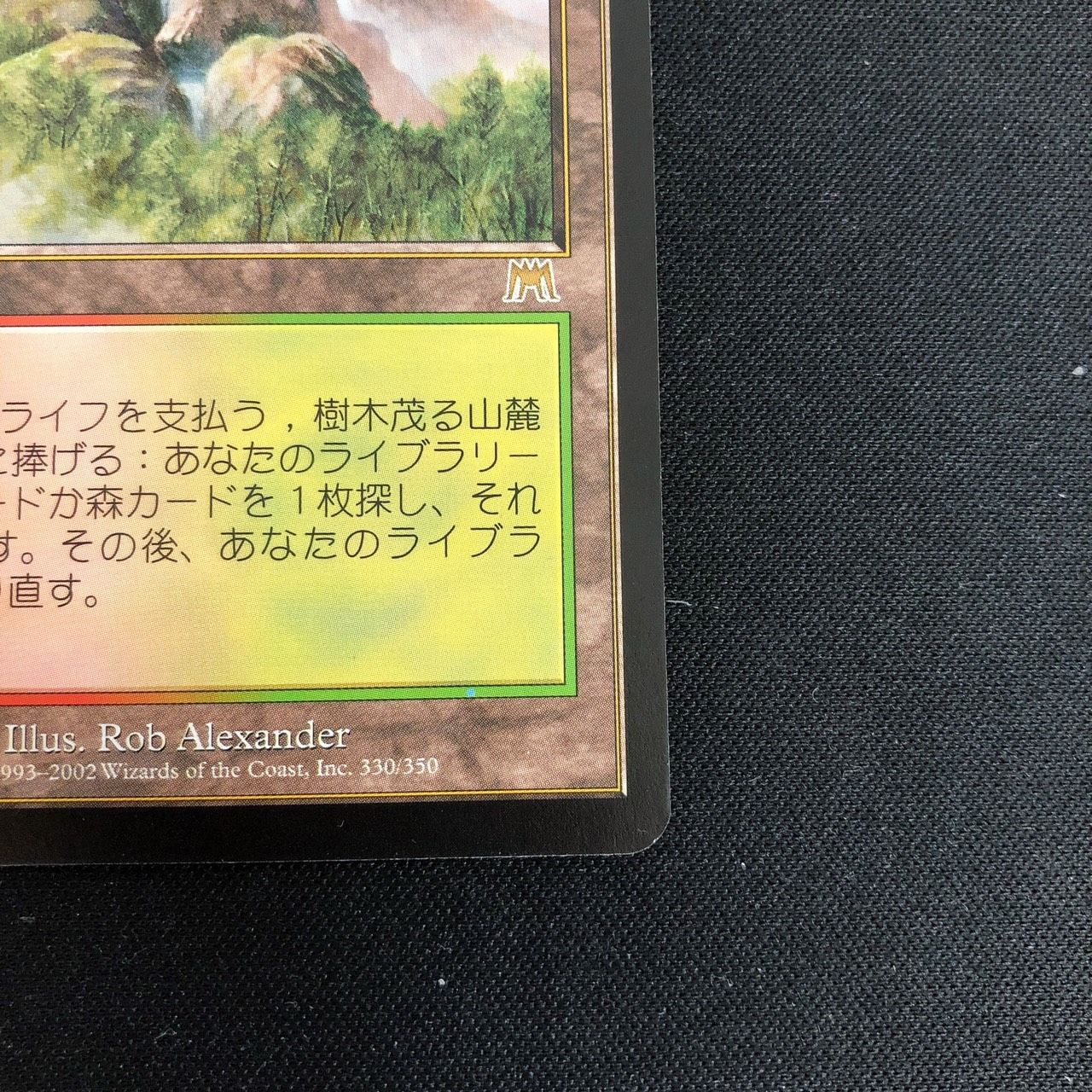 絶対的存在へ。手放せない極上 MTG x2 樹木茂る山麓/Wooded 英語