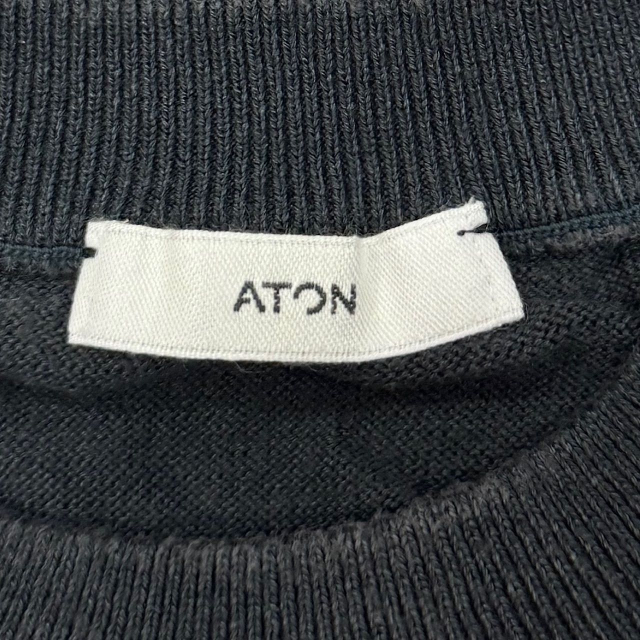 参考上代56100円 未使用品 ATON GARMENT DYED SILK WASHI 参考上代56100円 未使用品 ATON GARMENT DYED SILK WASHI