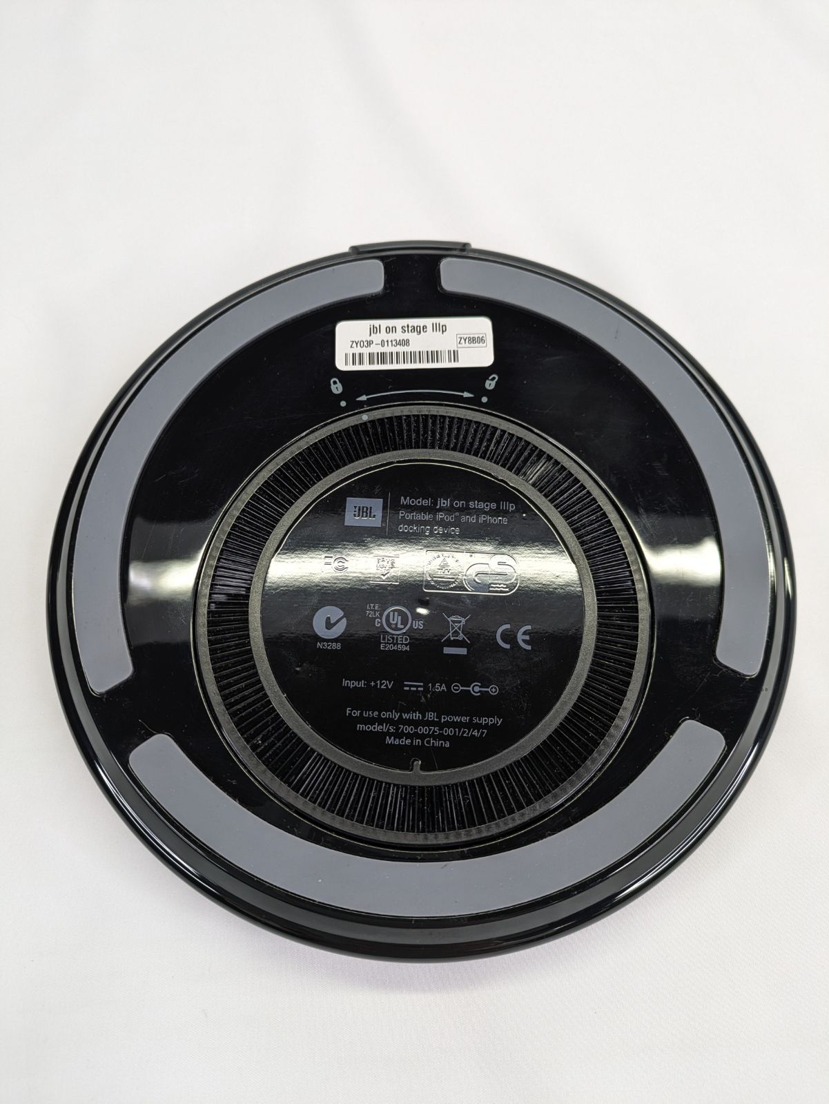 動作良好】JBL・ジェイビーエル・JBL on stageⅢp・ZY03P