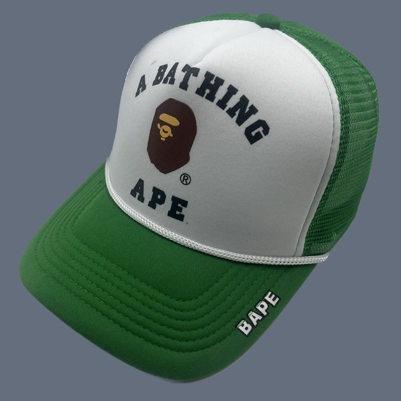 BAPE ベースボールキャップ ユニセックス ツバ付きキャップ 日よ