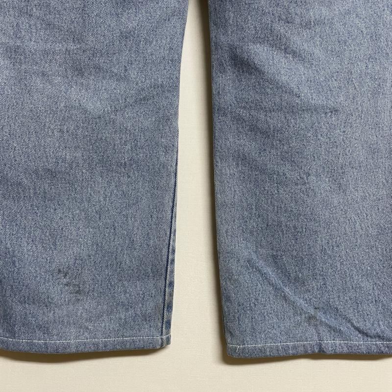 Dime パンツ デニム、ジーンズ Dime 刺繍ロゴ テーパード デニムパンツ 