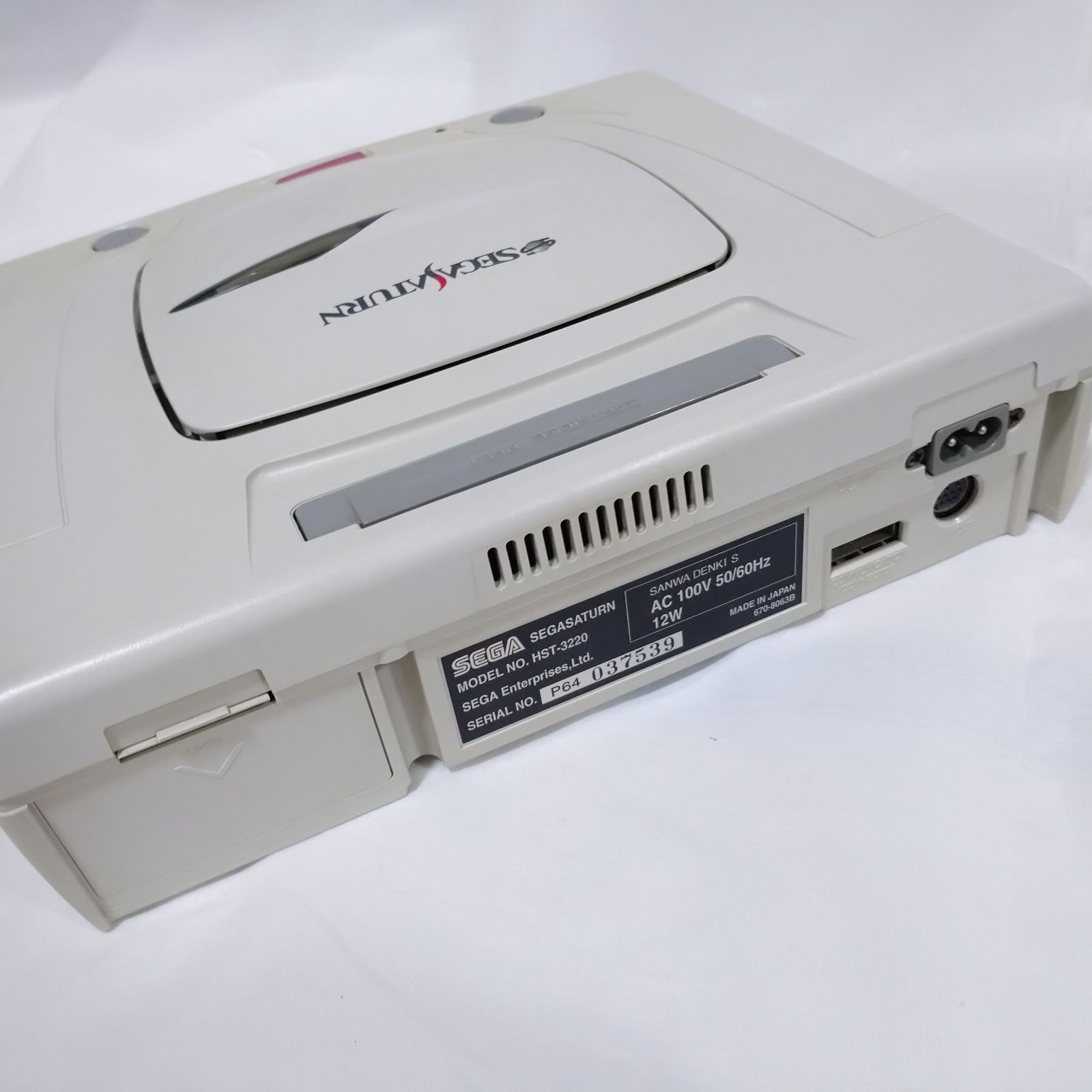 SEGA - セガサターンセット、コントローラー3点セット セガサターン 本体 コントローラー セット (本体電池交換済み