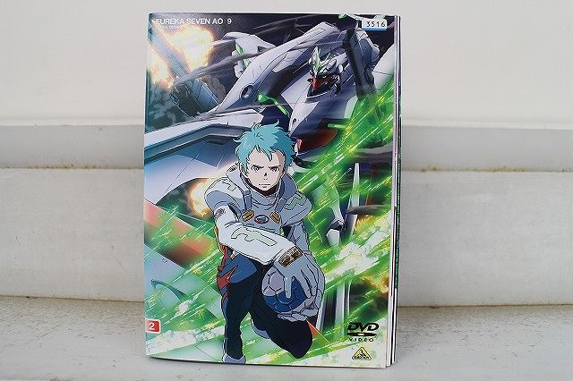DVD エウレカセブン AO 全9巻 ※ケース無し発送 レンタル落ち