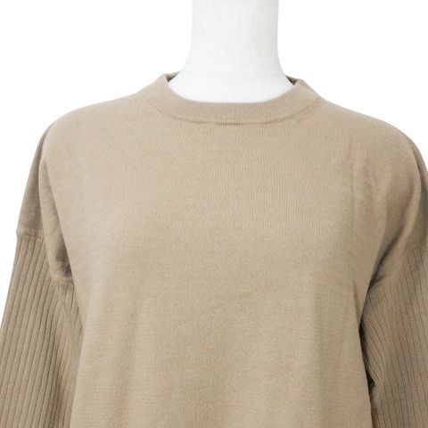 セオリー Theory 21AW SILKY WOOL BOXY PO ウォッシャブルクルー