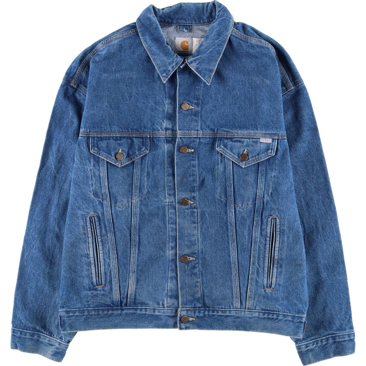 古着 80~90年代 カーハート Carhartt デニムジャケット Gジャン USA製 