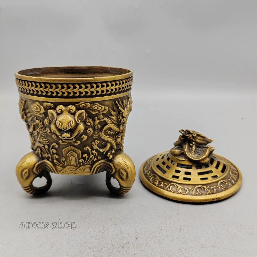 休日限定 茶道具 香道具 香炉 銅製 装飾品 メルカリ - 置物 工芸品 工芸品